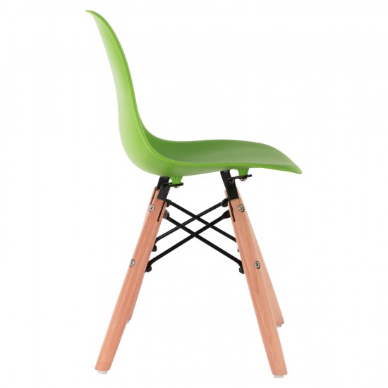 ΚΑΡΕΚΛΑ TWIST KID ΤΜΧ.ΜΕ ΞΥΛΙΝΑ ΠΟΔΙΑ &ΠΡΑΣΙΝΟ ΚΑΘΙΣΜΑ