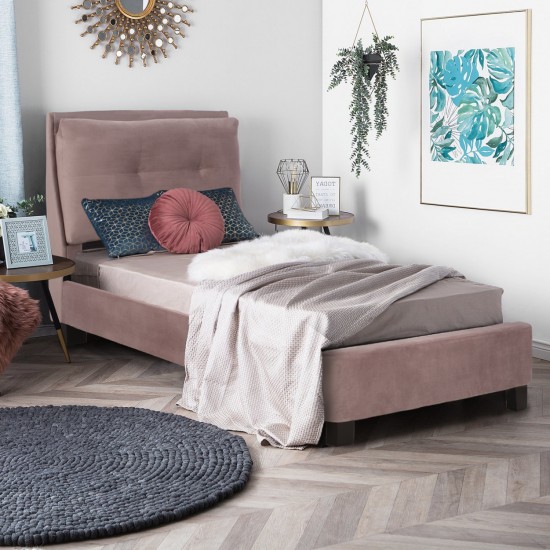 ΚΡΕΒΑΤΙ RILEY 90Χ200 ΜΕ ΥΦΑΣΜΑ ΒΕΛΟΥΔΟ ΣΑΠΙΟ ΜΗΛΟ-ΚΡΕΒΑΤΙ-ΚΡΕΒΑΤΙ ΜΟΝΟ-ΒΕΛΟΥΔΟ-ΣΑΠΙΟ ΜΗΛΟ-