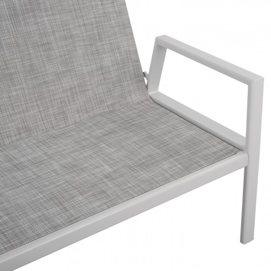 ΚΑΝΑΠΕΣ ΔΙΘΕΣΙΟΣ ΑΛΟΥΜΙΝΙΟΥ ΛΕΥΚΟΣ ΜΕ ΜΑΞΙΛΑΡΙΑ