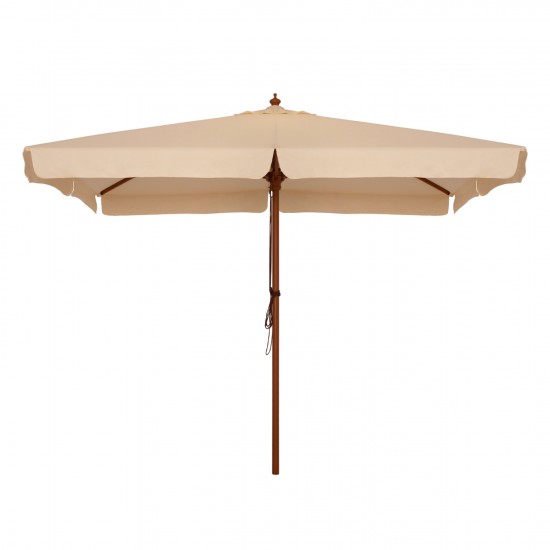 ΟΜΠΡΕΛΑ ΕΠΑΓΓΕΛΜΑΤΙΚΗ 3,00X3,00X2,50Y ΜΕ ΞΥΛΙΝΟ ΣΚΕΛΕΤΟ HM6022 ΜΠΕΖ