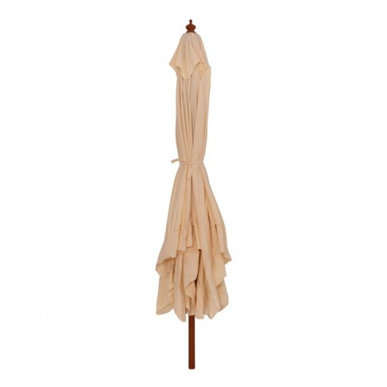 ΟΜΠΡΕΛΑ ΕΠΑΓΓΕΛΜΑΤΙΚΗ 4,00X4,00X3,00Y ΜΕ ΞΥΛΙΝΟ ΣΚΕΛΕΤΟ  ΜΠΕΖ