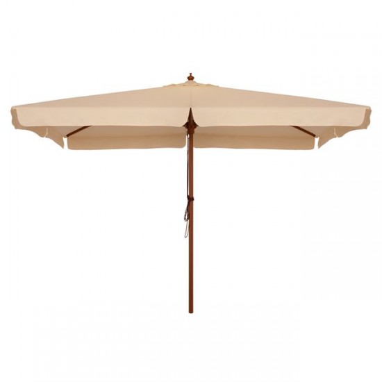 ΟΜΠΡΕΛΑ ΕΠΑΓΓΕΛΜΑΤΙΚΗ 4,00X4,00X3,00Y ΜΕ ΞΥΛΙΝΟ ΣΚΕΛΕΤΟ  ΜΠΕΖ