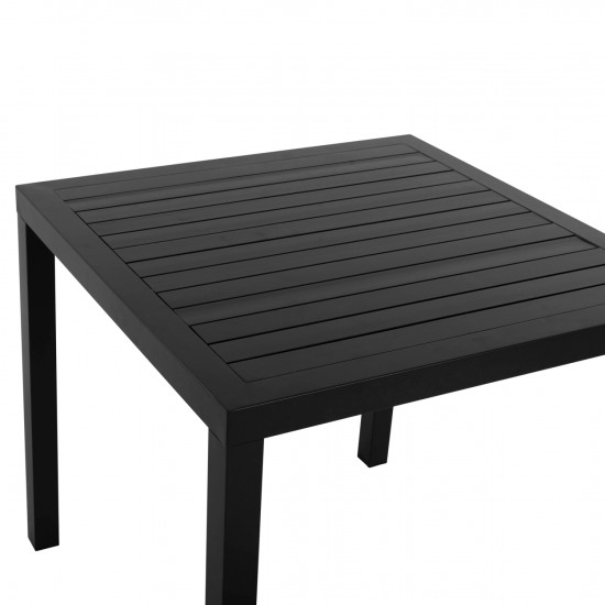 ΤΡΑΠΕΖΙ ΑΛΟΥΜΙΝΙΟΥ ΣΕ ΑΝΘΡΑΚΙ ΑΠΟΧΡΩΣΗ 80Χ80X75,5Υεκ.