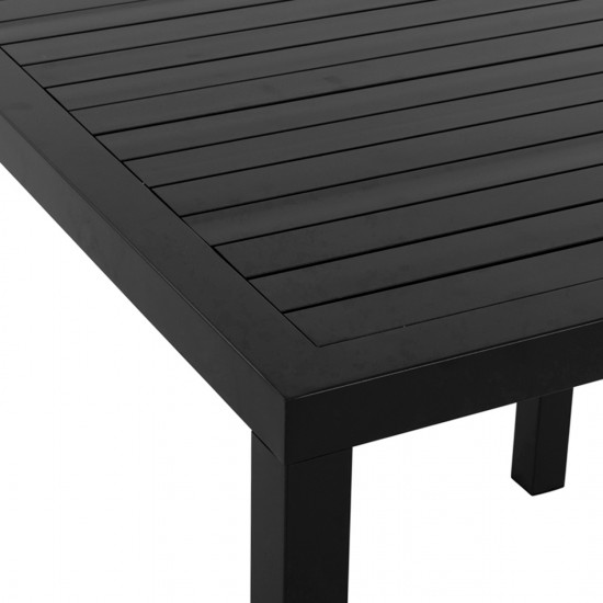 ΤΡΑΠΕΖΙ ΑΛΟΥΜΙΝΙΟΥ ΣΕ ΑΝΘΡΑΚΙ ΑΠΟΧΡΩΣΗ 80Χ80X75,5Υεκ.