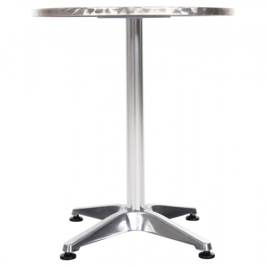 ΤΡΑΠΕΖΙ FRODO ΑΛΟΥΜΙΝΙΟΥ Φ60X70Y 3ΝΥΧΟ