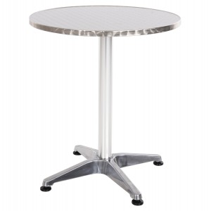 ΤΡΑΠΕΖΙ FRODO ΑΛΟΥΜΙΝΙΟΥ Φ60X70Y 3ΝΥΧΟ 