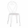 ΚΑΡΕΚΛΑ ΜΕΤΑΛΛΙΚΗ AMORE ΛΕΥΚΗ