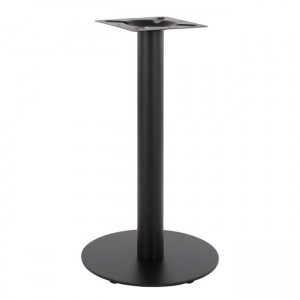 ΒΑΣΗ ΜΕΤΑΛΛΙΚΗ ΜΑΥΡΗ ΜΑΤ Φ40Χ72εκ. 