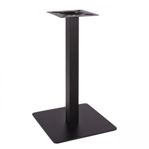 ΒΑΣΗ ΜΕΤΑΛΛΙΚΗ ΜΑΥΡΗ ΜΑΤ 40X40X72Υεκ. 