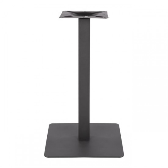 ΒΑΣΗ ΜΕΤΑΛΛΙΚΗ ΓΚΡΙ 40X40X72Υεκ.