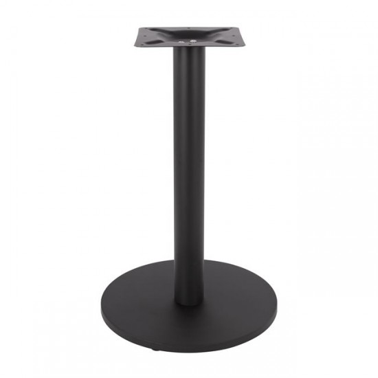 ΒΑΣΗ ΜΕΤΑΛΛΙΚΗ ΜΑΥΡΗ ΜΑΤ Φ45X72Υεκ. ΜΕ ΡΕΓΟΥΛΑΤΟΡΟΥΣ