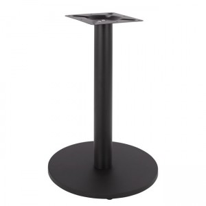 ΒΑΣΗ ΜΕΤΑΛΛΙΚΗ ΜΑΥΡΗ ΜΑΤ Φ45X72Υεκ. ΜΕ ΡΕΓΟΥΛΑΤΟΡΟΥΣ 