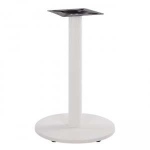 ΒΑΣΗ ΜΕΤΑΛΛΙΚΗ ΛΕΥΚΗ ΜΑΤ Φ45x72Υεκ. ΜΕ ΡΕΓΟΥΛΑΤΟΡΟΥΣ 