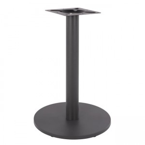 ΒΑΣΗ ΜΕΤΑΛΛΙΚΗ ΓΚΡΙ Φ45Χ72Υεκ. ΜΕ ΡΕΓΟΥΛΑΤΟΡΟΥΣ 