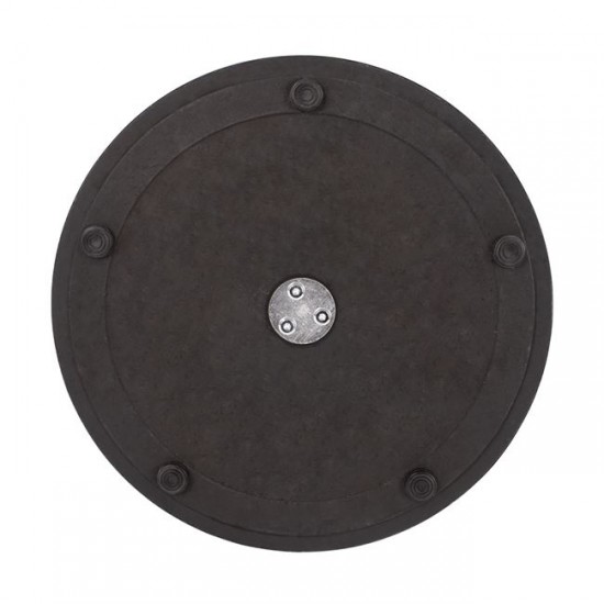 ΒΑΣΗ ΜΕΤΑΛΛΙΚΗ ΓΚΡΙ Φ45Χ72Υεκ. ΜΕ ΡΕΓΟΥΛΑΤΟΡΟΥΣ