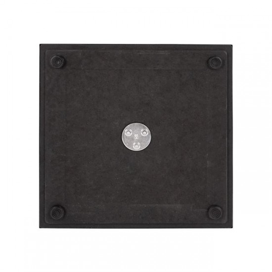 ΒΑΣΗ ΜΕΤΑΛΛΙΚΗ ΜΑΥΡΗ ΜΑΤ 40Χ40Χ72Υεκ. ΜΕ ΡΕΓΟΥΛΑΤΟΡΟΥΣ