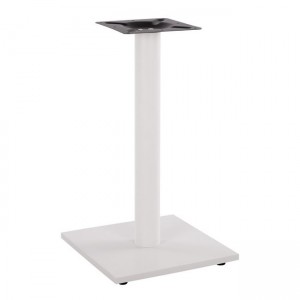 ΒΑΣΗ ΜΕΤΑΛΛΙΚΗ ΛΕΥΚΗ ΜΑΤ 40Χ40Χ72Υεκ. ΜΕ ΡΕΓΟΥΛΑΤΟΡΟΥΣ 