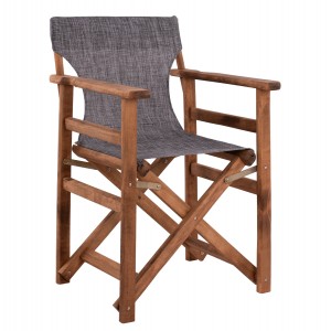 ΚΑΡΕΚΛΑ ΣΚΗΝΟΘΕΤΗ ΛΗΜΝΟΣ ΚΑΡΥΔΙ ΜΕ TEXTILENE ΓΚΡΙ 57x54x88,5 εκ.