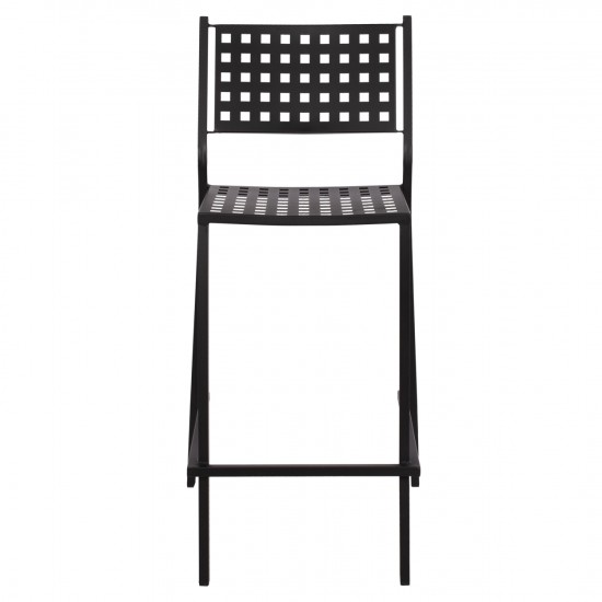 ΣΚΑΜΠΟ ΜΠΑΡ ΜΕΤΑΛΛΙΚΟ ΣΕ ΜΑΥΡΗ ΑΠΟΧΡΩΣΗ