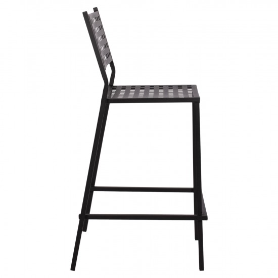 ΣΚΑΜΠΟ ΜΠΑΡ ΜΕΤΑΛΛΙΚΟ ΣΕ ΜΑΥΡΗ ΑΠΟΧΡΩΣΗ