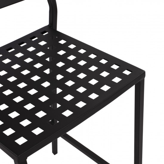 ΣΚΑΜΠΟ ΜΠΑΡ ΜΕΤΑΛΛΙΚΟ ΣΕ ΜΑΥΡΗ ΑΠΟΧΡΩΣΗ