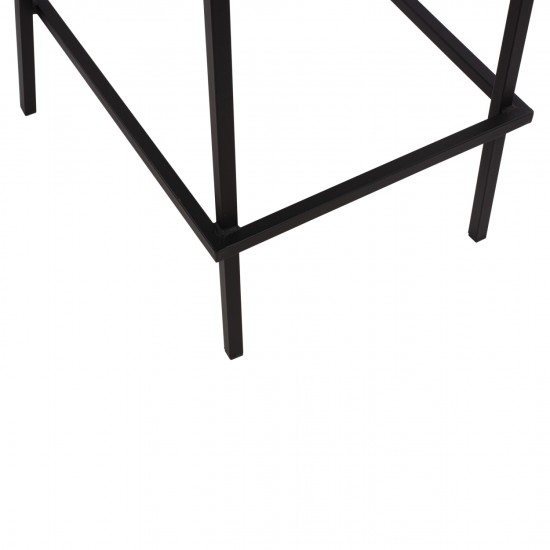 ΣΚΑΜΠΟ ΜΠΑΡ ΜΕΤΑΛΛΙΚΟ ΣΕ ΜΑΥΡΗ ΑΠΟΧΡΩΣΗ