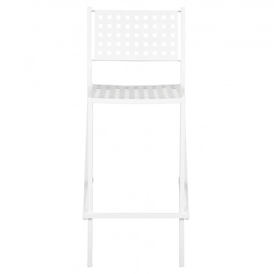 ΣΚΑΜΠΟ ΜΠΑΡ ΜΕΤΑΛΛΙΚΟ  ΣΕ ΛΕΥΚΗ ΑΠΟΧΡΩΣΗ