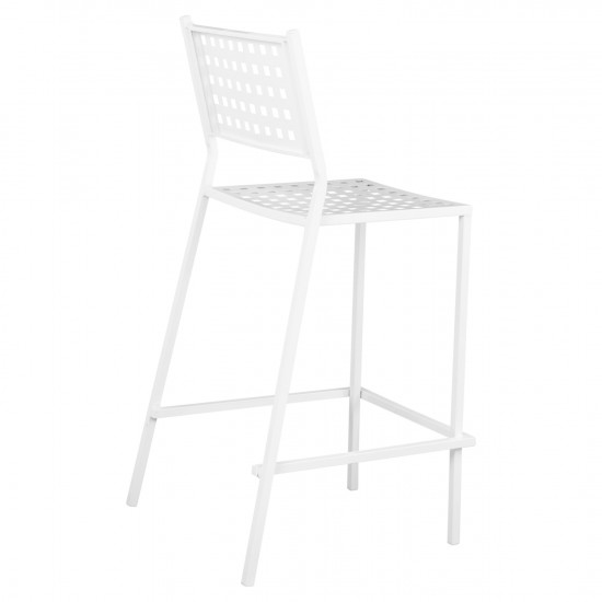 ΣΚΑΜΠΟ ΜΠΑΡ ΜΕΤΑΛΛΙΚΟ  ΣΕ ΛΕΥΚΗ ΑΠΟΧΡΩΣΗ