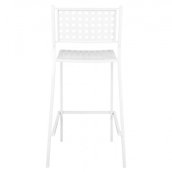 ΣΚΑΜΠΟ ΜΠΑΡ ΜΕΤΑΛΛΙΚΟ  ΣΕ ΛΕΥΚΗ ΑΠΟΧΡΩΣΗ