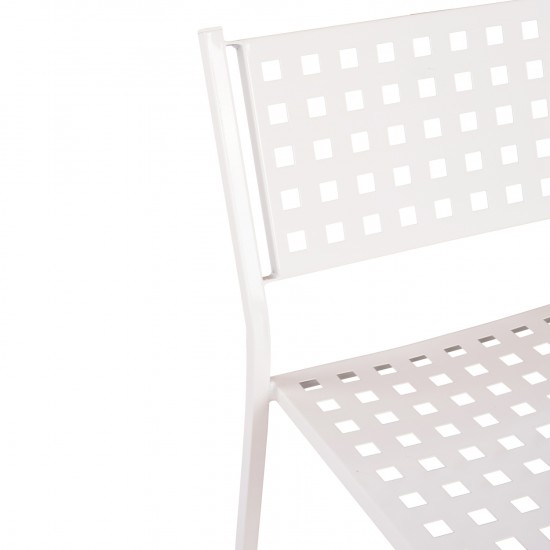 ΣΚΑΜΠΟ ΜΠΑΡ ΜΕΤΑΛΛΙΚΟ  ΣΕ ΛΕΥΚΗ ΑΠΟΧΡΩΣΗ