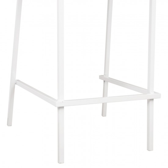 ΣΚΑΜΠΟ ΜΠΑΡ ΜΕΤΑΛΛΙΚΟ  ΣΕ ΛΕΥΚΗ ΑΠΟΧΡΩΣΗ