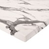 ΕΠΙΦΑΝΕΙΑ ΤΡΑΠΕΖΙΟΥ WERZALIT 80Χ80 MARBLE WHITE-GREY 5657