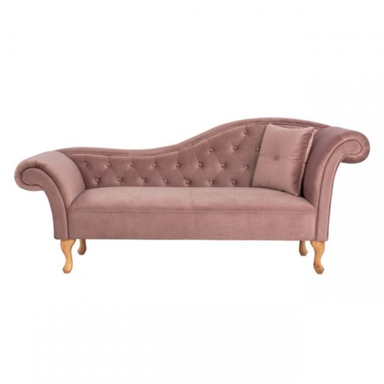 ΑΝΑΚΛΙΝΔΡΟ T.CHESTERFIELD ΣΑΠΙΟ ΜΗΛΟ ΒΕΛΟΥΔΟ NIOVI ΔΕΞΙ ΜΠΡΑΤΣΟ 187x61x82Y