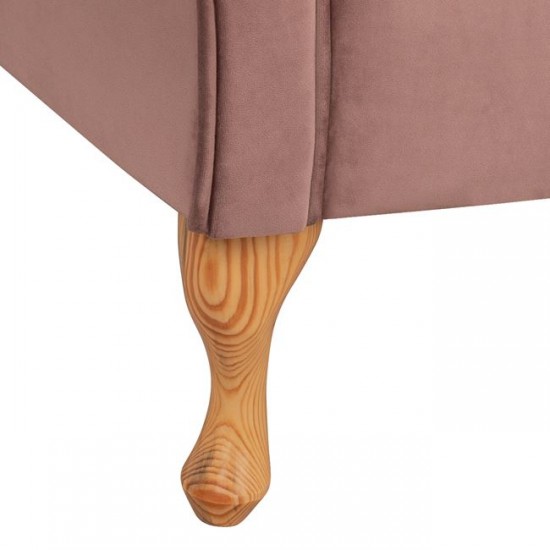 ΑΝΑΚΛΙΝΔΡΟ T.CHESTERFIELD ΣΑΠΙΟ ΜΗΛΟ ΒΕΛΟΥΔΟ NIOVI ΔΕΞΙ ΜΠΡΑΤΣΟ 187x61x82Y