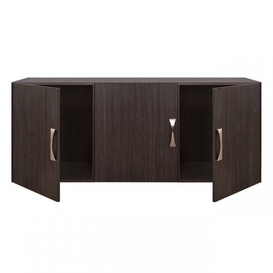 ΠΑΤΑΡΙ 3ΦΥΛΛΗΣ ΝΤΟΥΛΑΠΑΣ CARLY  ΣΕ ΧΡΩΜΑ ZEBRANO 150X55X60Υεκ.