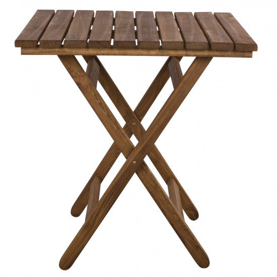 ΤΡΑΠΕΖΙ ΣΚΗΝΟΘΕΤH ΛΗΜΝΟΣ 70Χ70X72Υ εκ. ΜΑΣΙΦ ΟΞΙΑ ΕΜΠOΤΙΣΜΟΣ ΚΑΡΥΔΙ