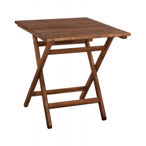 ΤΡΑΠΕΖΙ ΣΚΗΝΟΘΕΤH ΛΗΜΝΟΣ 70Χ70X72Υ εκ. ΜΑΣΙΦ ΟΞΙΑ ΕΜΠOΤΙΣΜΟΣ ΚΑΡΥΔΙ 