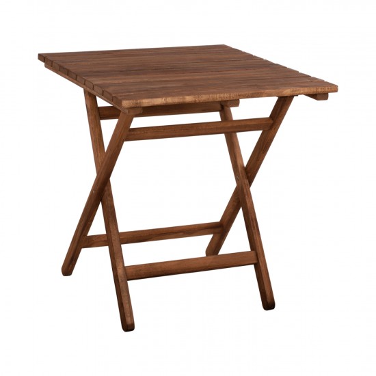 ΤΡΑΠΕΖΙ ΣΚΗΝΟΘΕΤH ΛΗΜΝΟΣ 70Χ70X72Υ εκ. ΜΑΣΙΦ ΟΞΙΑ ΕΜΠOΤΙΣΜΟΣ ΚΑΡΥΔΙ