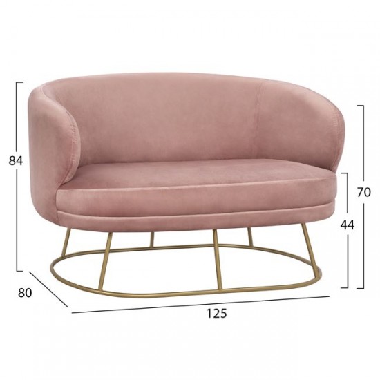 ΚΑΝΑΠΕΣ 2ΘΕΣΙΟΣ ARIEN ΑΠΟ ΒΕΛΟΥΔΟ ΣΑΠΙΟ ΜΗΛΟ ΜΕ ΧΡΥΣΗ ΒΑΣΗ