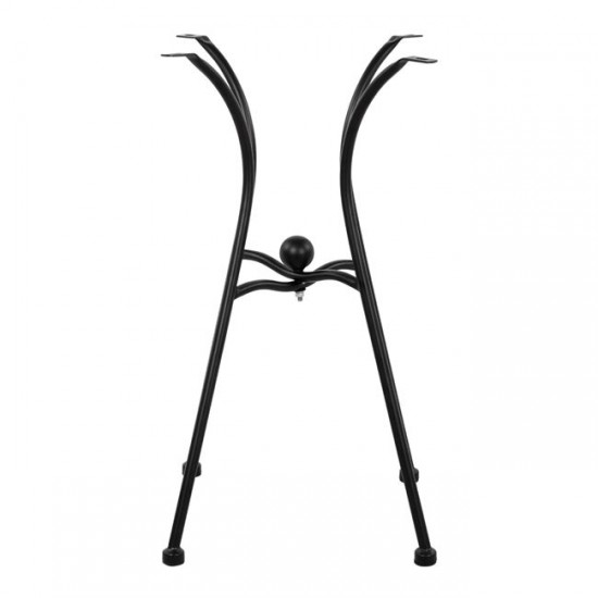 ΒΑΣΗ ΜΕΤΑΛΛΙΚΗ 4NYXH ΣΕ ΜΑΥΡΟ ΧΡΩΜΑ