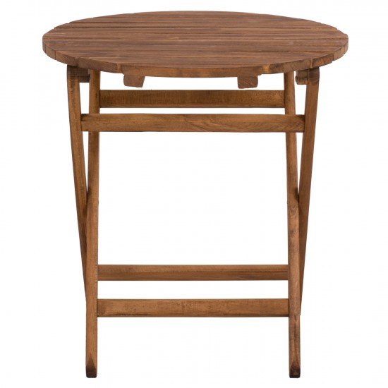 ΤΡΑΠΕΖΙ ΣΚΗΝΟΘΕΤH ΛΗΜΝΟΣ Φ70Χ76Υ ΜΑΣΙΦ ΟΞΙΑ ΕΜΠOΤΙΣΜΟΣ ΚΑΡΥΔΙ