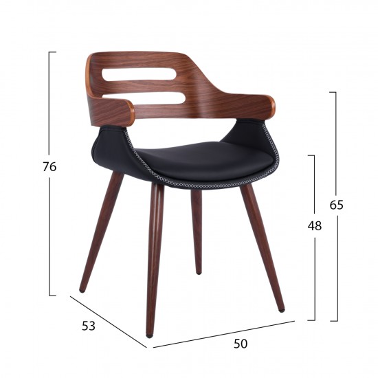 ΠΟΛΥΘΡΟΝΑΚΙ ΣΥΝΕΡΓΑΣΙΑΣ SUPERIOR PRO ΚΑΡΥΔΙ-ΜΑΥΡΟ PU 50Χ53Χ76Υ εκ.