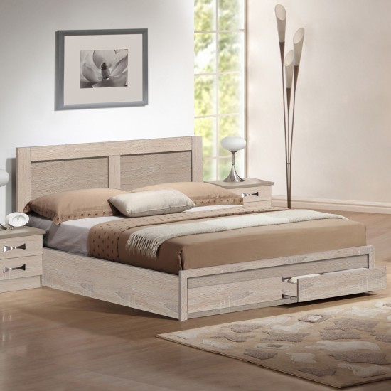 ΚΡΕΒΑΤΙ CAPRI ΜΕ 2 ΣΥΡΤΑΡΙΑ SONOMA 160x200 εκ.