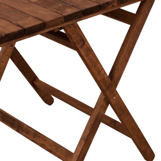 ΤΡΑΠΕΖΙ ΣΚΗΝΟΘΕΤH ΛΗΜΝΟΣ ΜΑΣΙΦ ΟΞΙΑ ΕΜΠOΤΙΣΜΟΣ ΚΑΡΥΔΙ 120X80X75Y εκ.