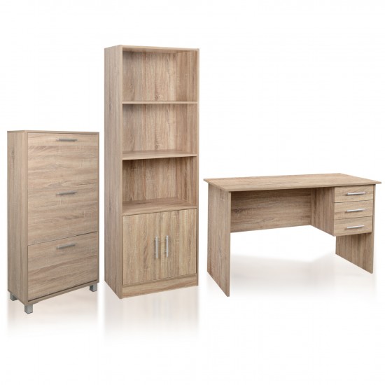 ΣΕΤ ΦΟΙΤΗΤΙΚΟ 3TMX ΓΡΑΦΕΙΟ+ΒΙΒΛΙΟΘΗΚΗ+ΠΑΠΟΥΤΣΟΘΗΚΗ