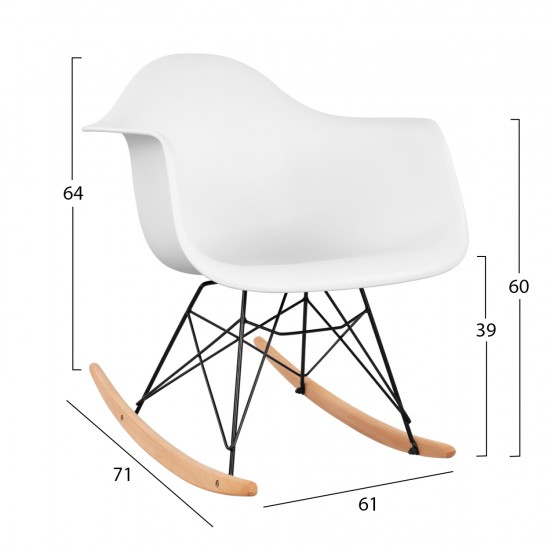 ΠΟΛΥΘΡΟΝΑ ΚΟΥΝΙΣΤΗ ΜΕ ΚΑΘΙΣΜΑ ΛΕΥΚΟ MIRTO & ΜΑΥΡΟ ΣΚΕΛΕΤΟ