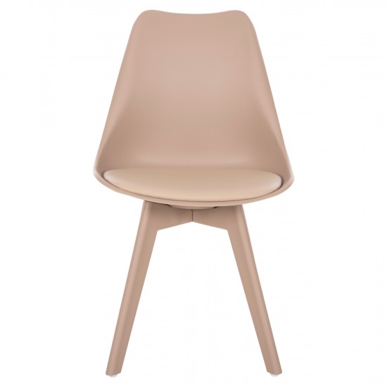 ΚΑΡΕΚΛΑ VEGAS ΜΕ ΠΟΔΙΑ ΠΟΛΥΠΡΟΠΥΛΕΝΙΟΥ ΚΑΙ ΚΑΘΙΣΜΑ PP ΚΑΠΟΥΤΣΙΝΟ 46x58x82 cm