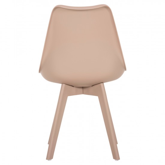 ΚΑΡΕΚΛΑ VEGAS ΜΕ ΠΟΔΙΑ ΠΟΛΥΠΡΟΠΥΛΕΝΙΟΥ ΚΑΙ ΚΑΘΙΣΜΑ PP ΚΑΠΟΥΤΣΙΝΟ 46x58x82 cm