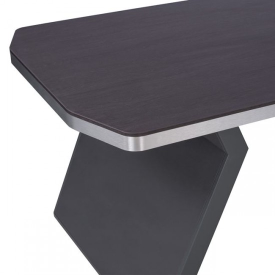 ΓΡΑΦΕΙΟ ΕΠΑΓΓΕΛΜΑΤΙΚΟ ΔΕΞΙΑ ΓΩΝΙΑ ROSEWOOD 220X180X76Υ εκ.