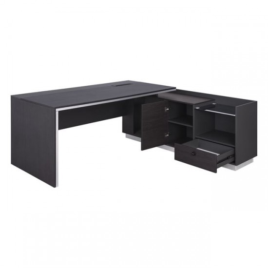 ΓΡΑΦΕΙΟ ΕΠΑΓΓΕΛΜΑΤΙΚΟ ΔΕΞΙΑ ΓΩΝΙΑ ROSEWOOD 180X160X76Υ εκ.